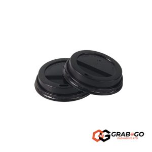 8oz Black Sip Lid (80mm)
