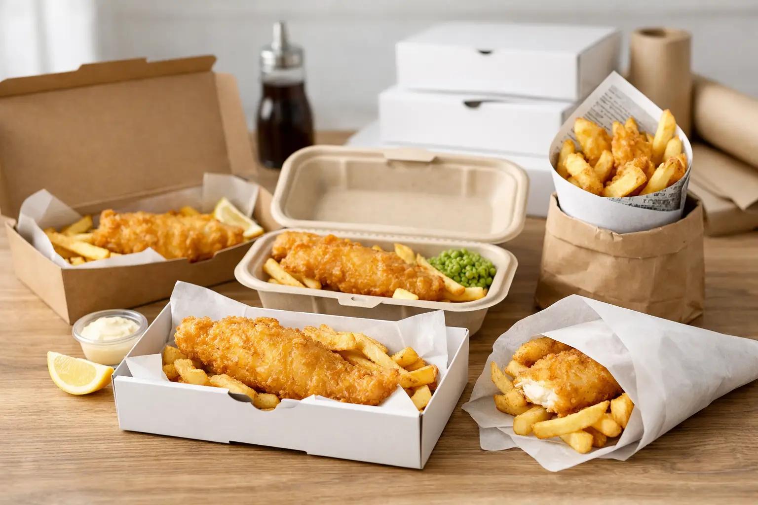 Best Fish and Chip Packaging for Takeaways