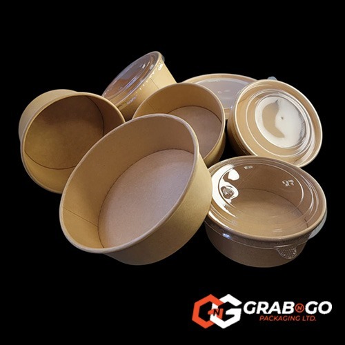 1000ml Large Kraft Deli Bowls - Image 3