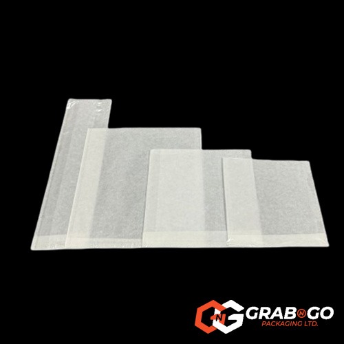 White Film Front Bag 7″x 7″ - Image 3