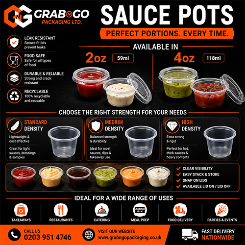 Sauce Pots with Lids