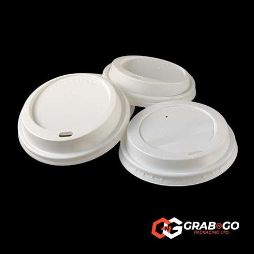 4oz White Sip Lid - Image 2