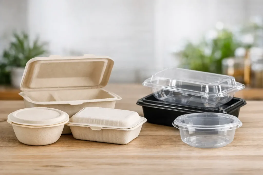 Bagasse vs Plastic Containers: Which Fits Best?