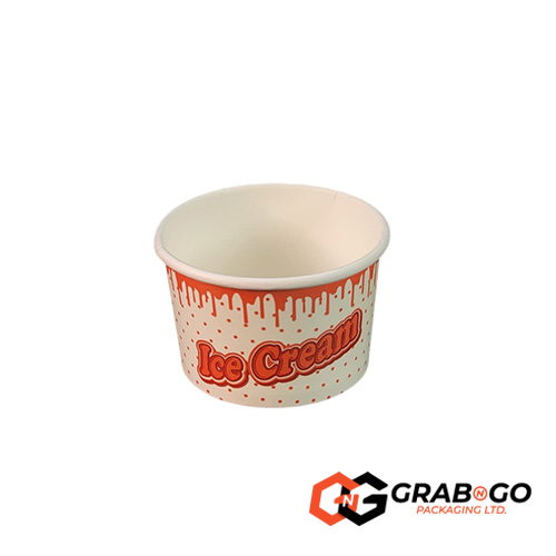 3oz Ice Cream Cups - Printed