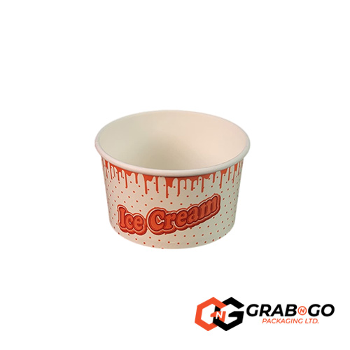 5oz Ice Cream Cups - Printed